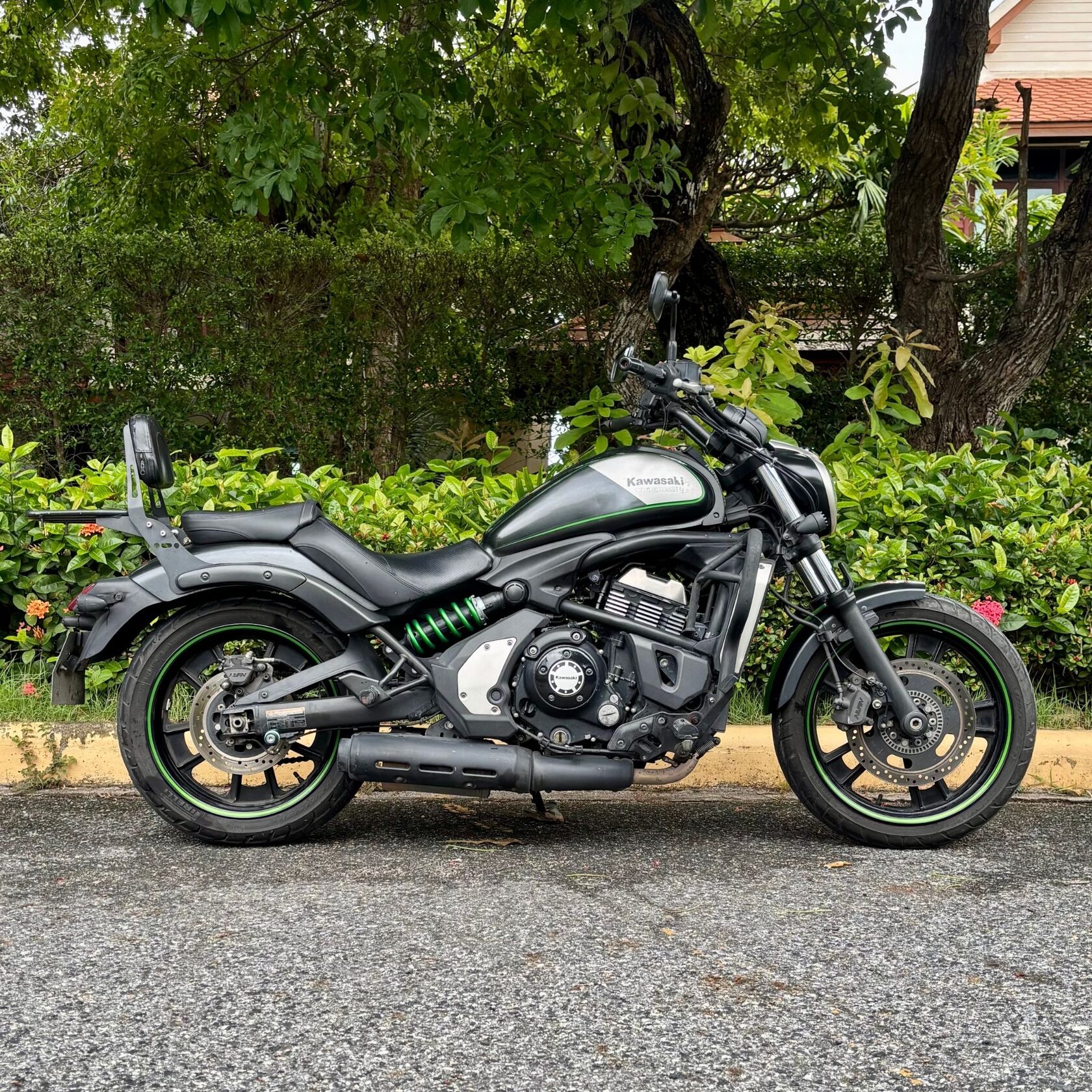 Kawasaki Vulcan S 650 modern cruiser motorcycle rental Pattaya
