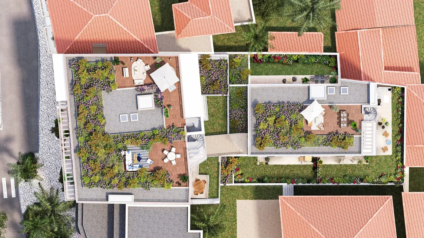 Residential setting in Beausoleil