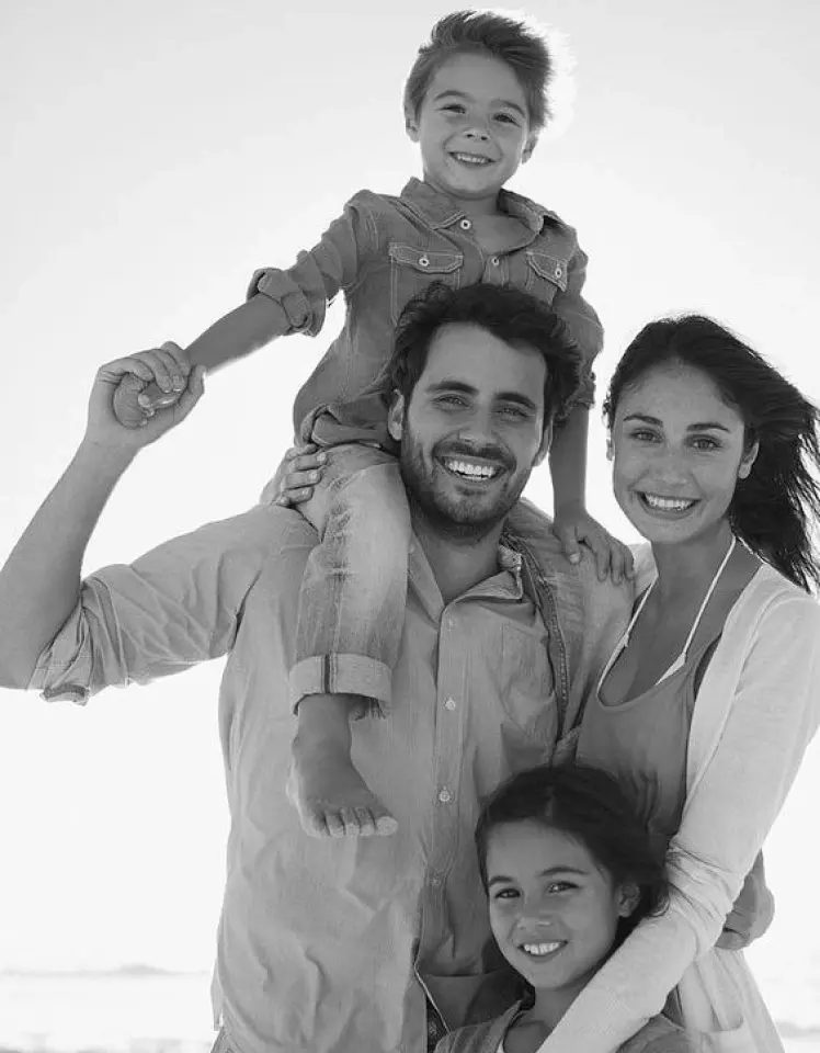 A moment of family care