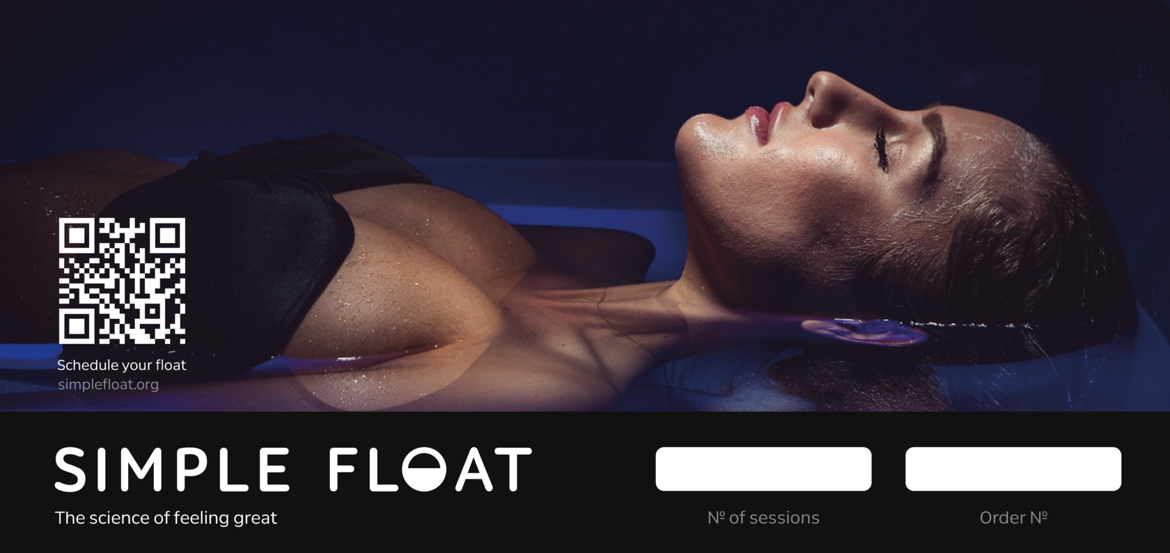 A quiet moment floating