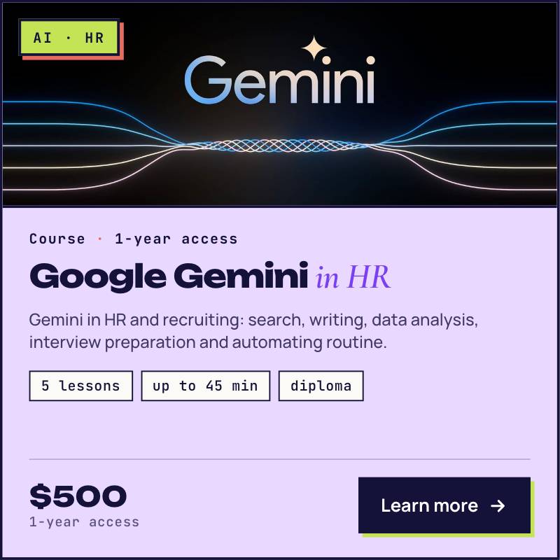 Gemini for HR