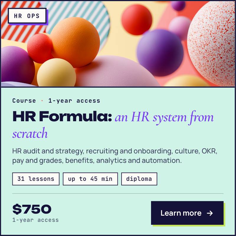 HR Formula