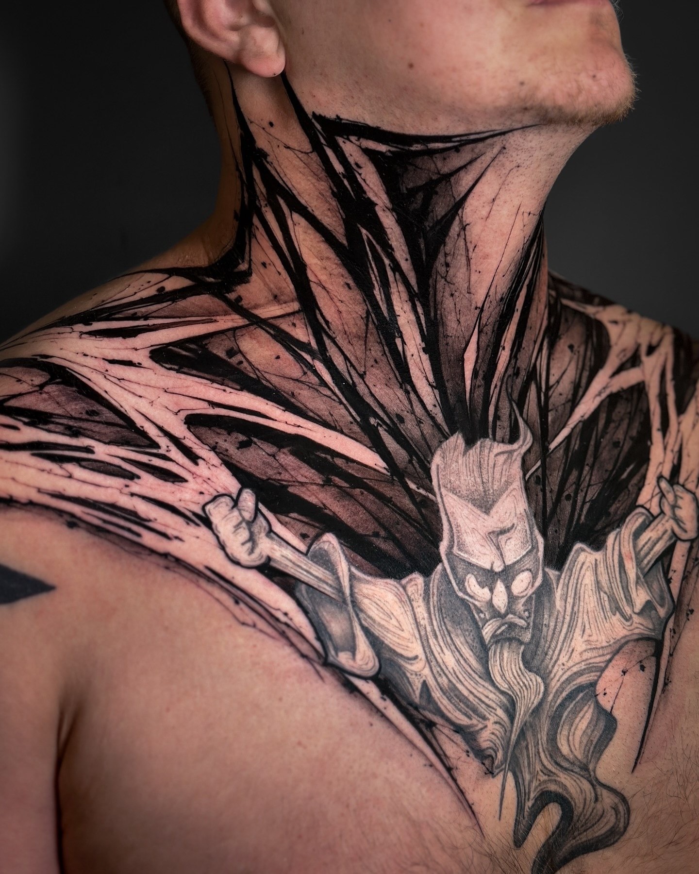 Blackwork Tattoo von Vito – Arbeit 10