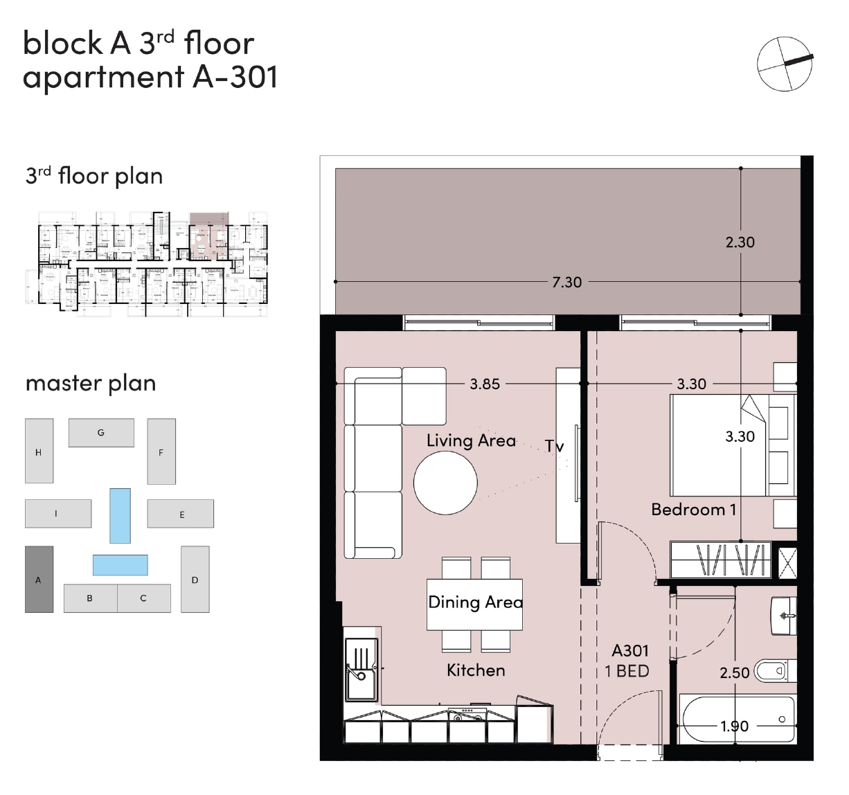 A301 floor plan