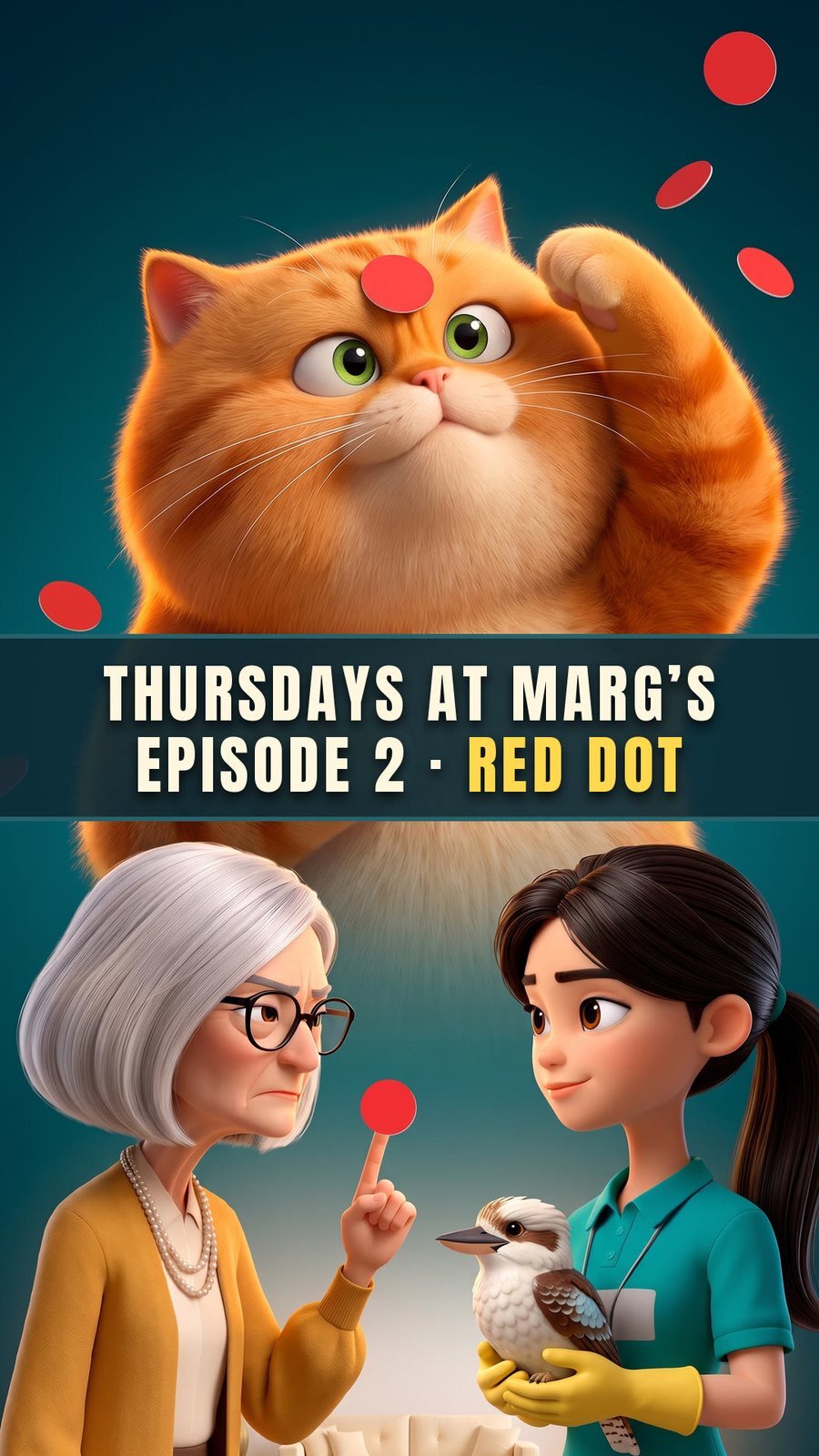 Poster for episode 2, Red Dot