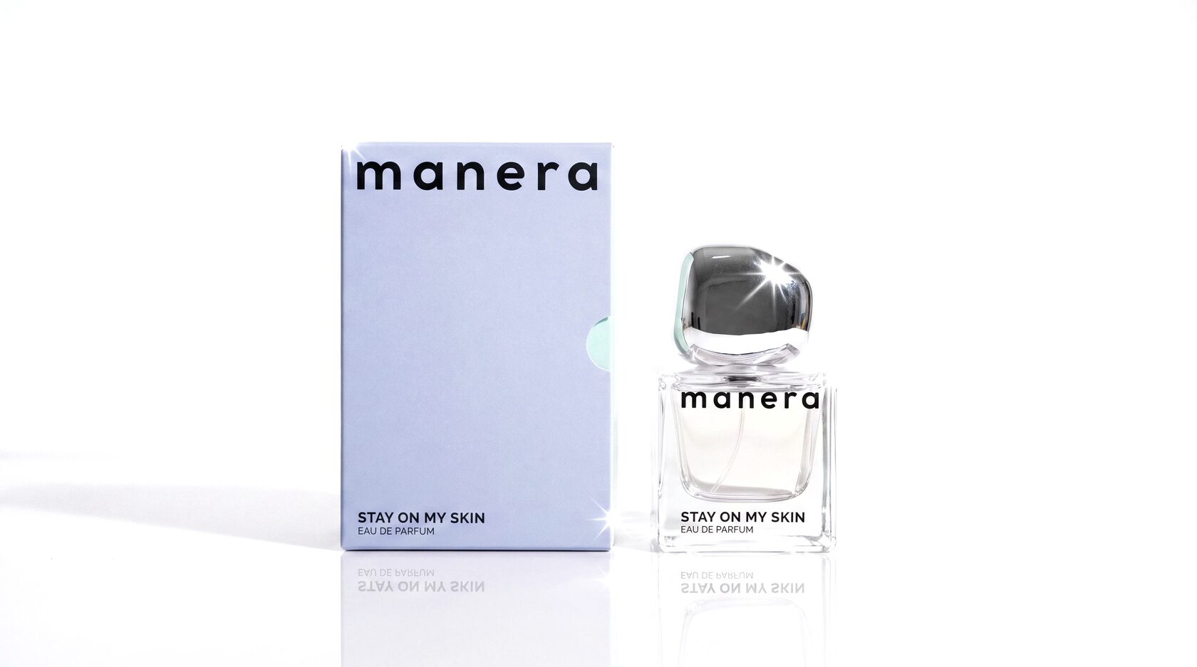 Stay On My Skin — флакон і коробка Manera