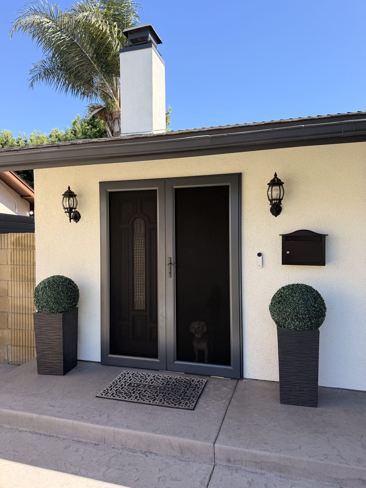 Security screen door installed in Cerritos, CA