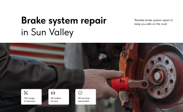 Sun Valley Brake System Repair | Expert Auto Shops for Brake ...