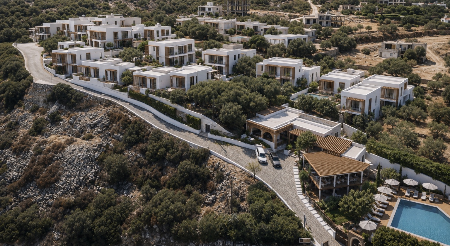 Ammoudara residences — architectural visualisation 2