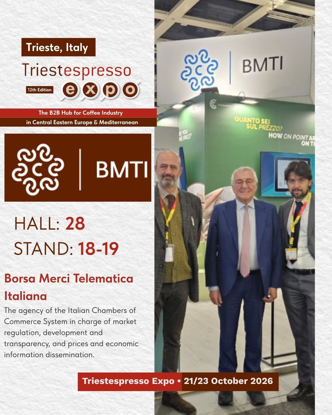 BMTI - Stand Triestespresso Expo