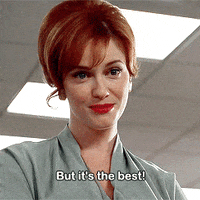 Animated GIF with the caption: But it’s the best!