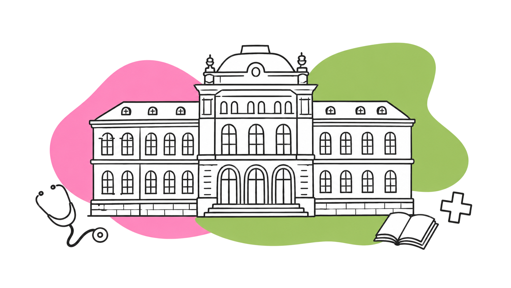 Austrian medical university building