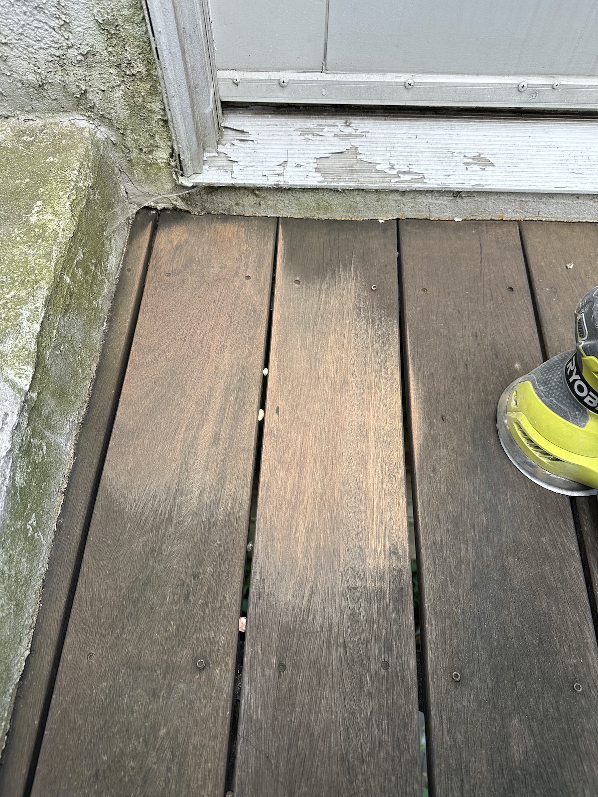 IPE deck restoration project photo in West Lake Hills TX