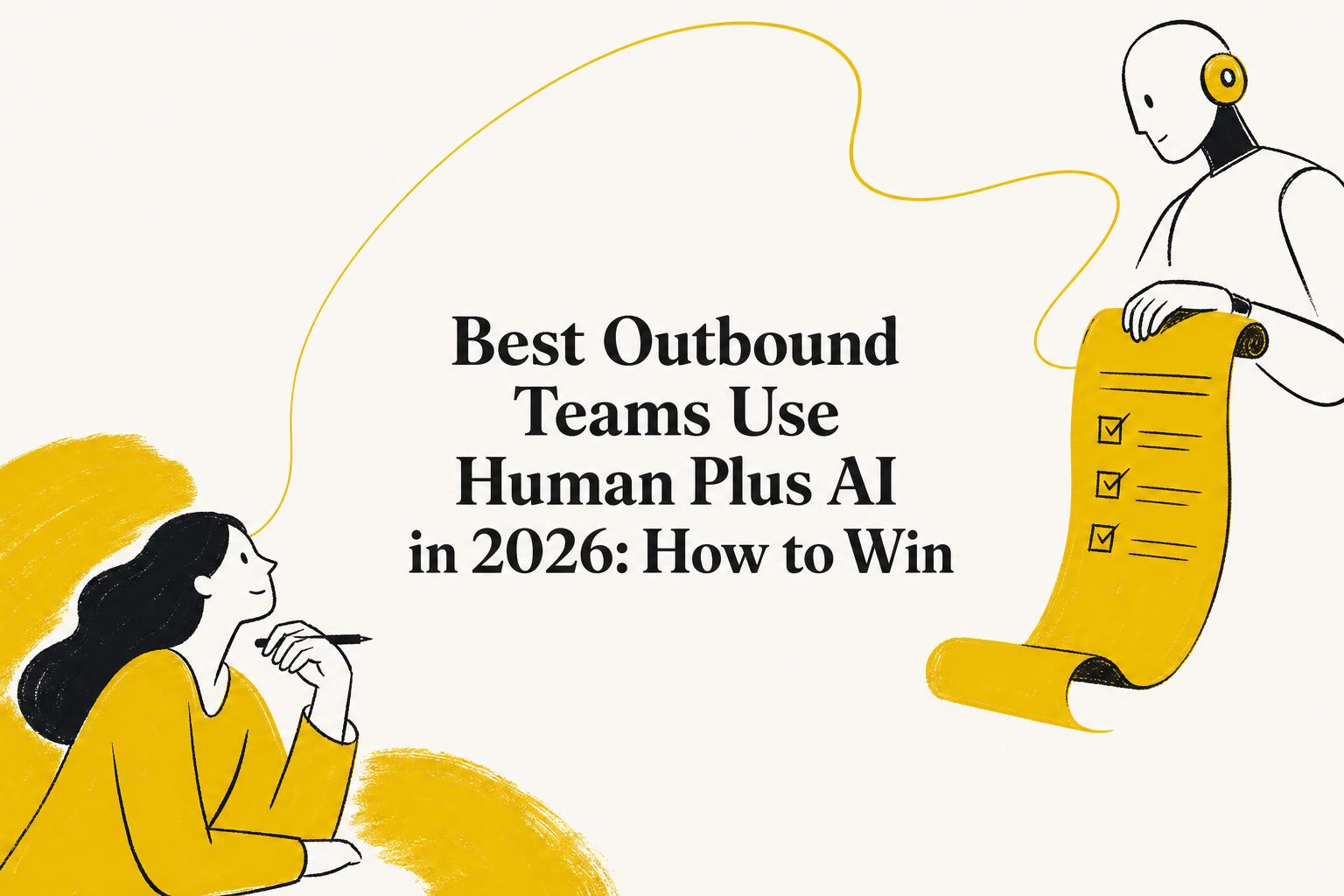 Best Outbound Teams Use Human Plus AI in 2026: How to Win