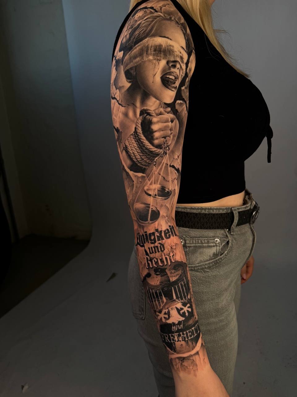 Realismus Tattoo von Yuriy – Arbeit 12