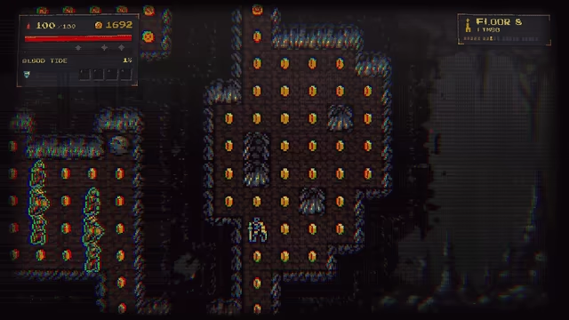 Grave Slide gameplay with enemies and hazards