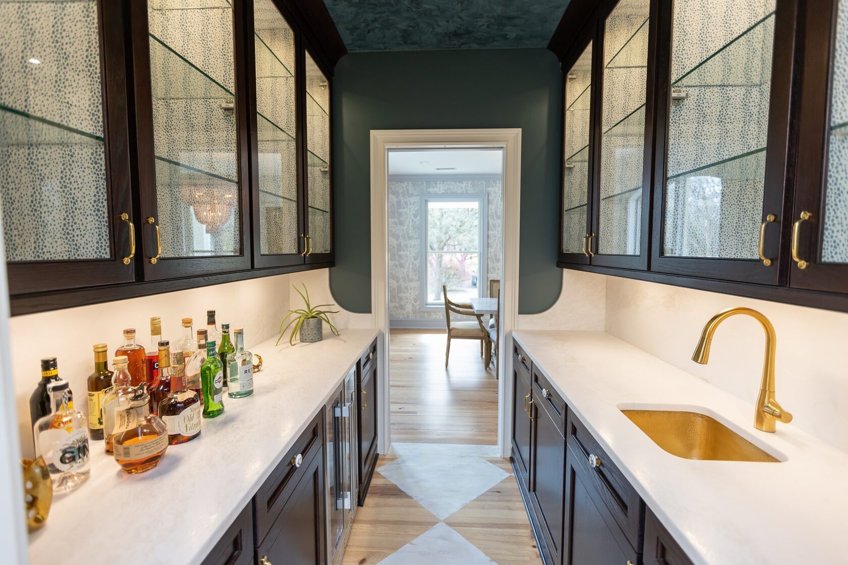Fabrication and Installation of Bar Countertops with Integrated Sink