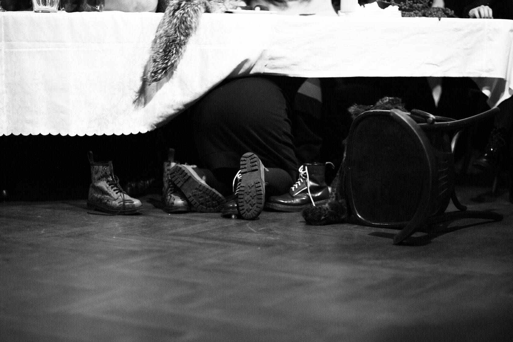 Paradise Mayhem backstage, image 1