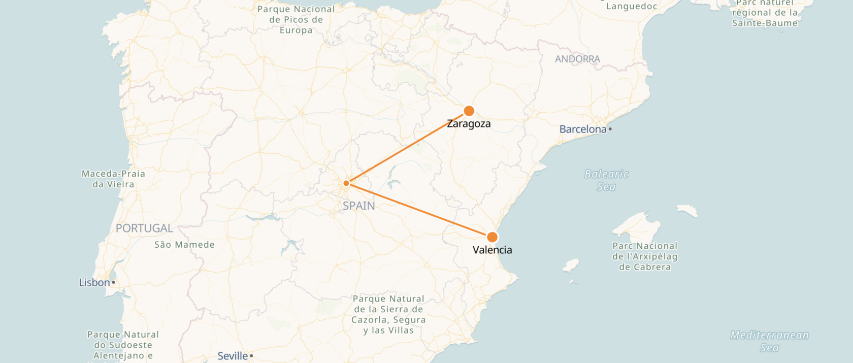 Zaragoza to Valencia Train Tickets & Schedule Spanish Trains