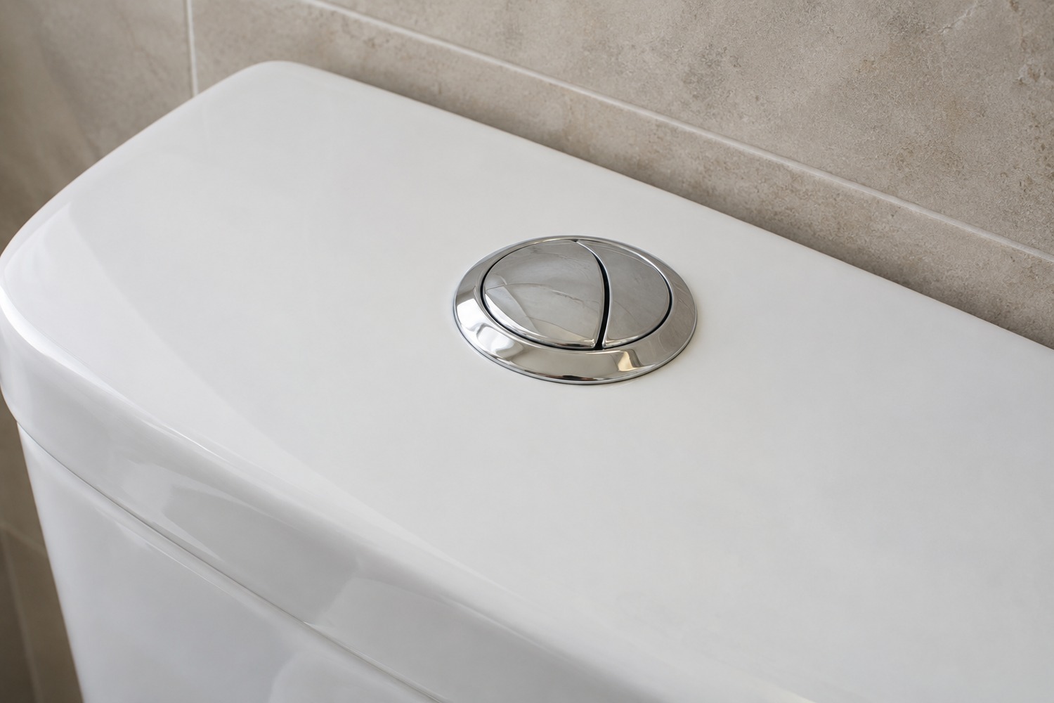 Dual-flush cistern button