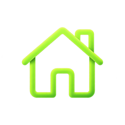 Haus Icon für Wohngebäude und Hausratversicherung