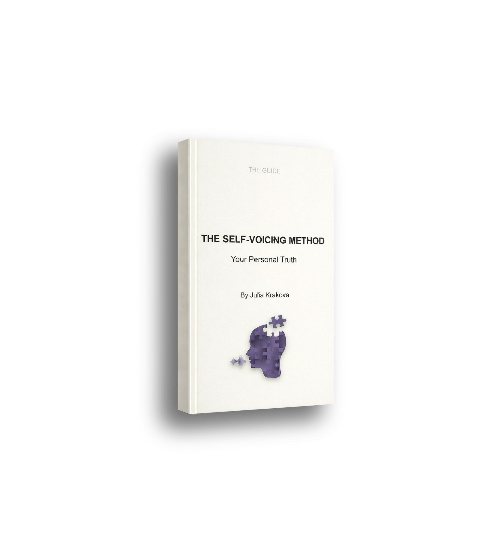 The guide on a tablet lying on linen next to headphones and tea