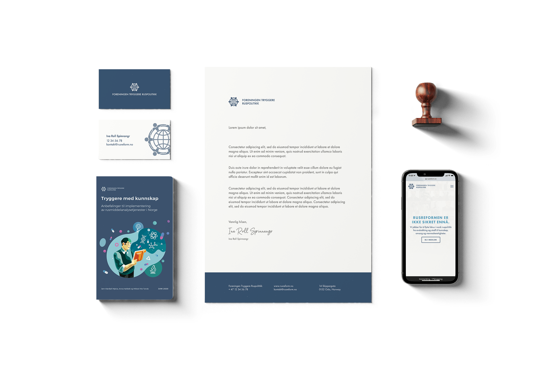 Foreningen Tryggere Ruspolitikk, branding, identitet