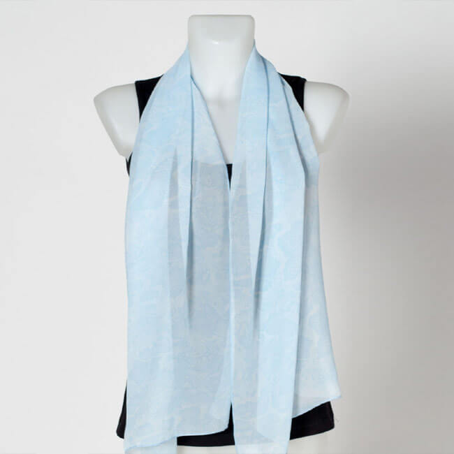 Голям правоъгълен дамски шал - страхотен подарък за жени.