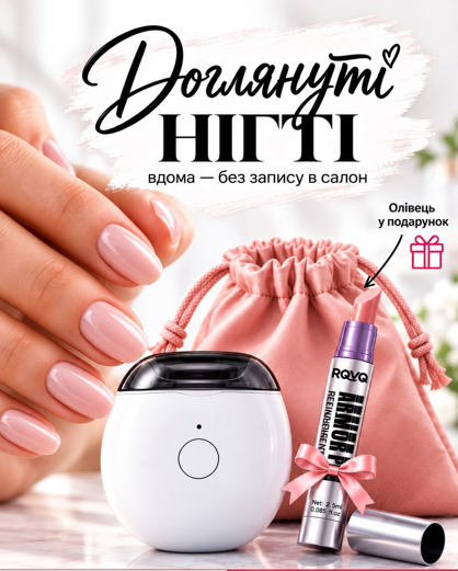Доглянуті нігті вдома