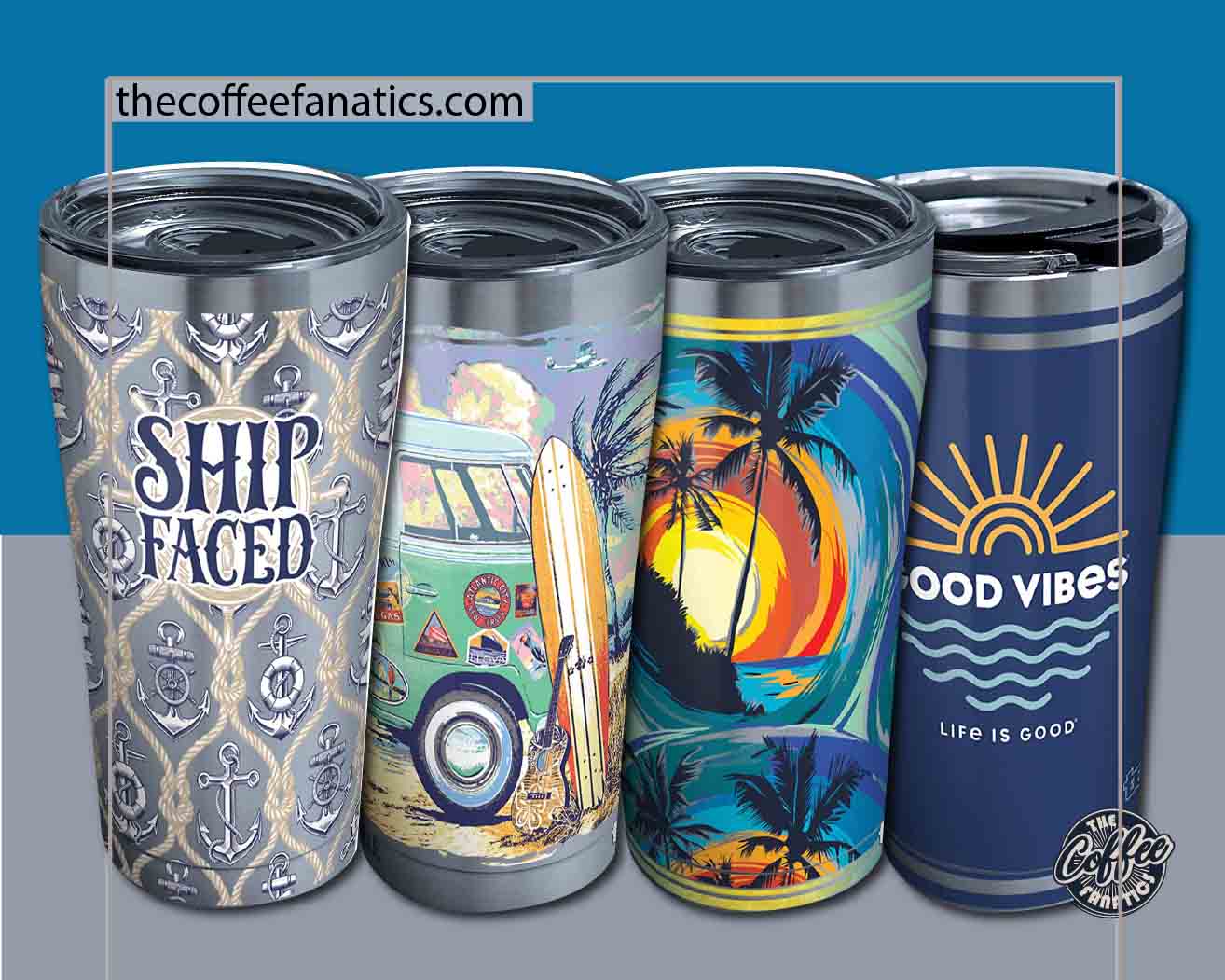 Tervis Black Marble Insulated Tumbler - 16oz Double Wall Travel Cup, Keeps Drinks Hot & Cold, Made In USA, Classic Design - View #9