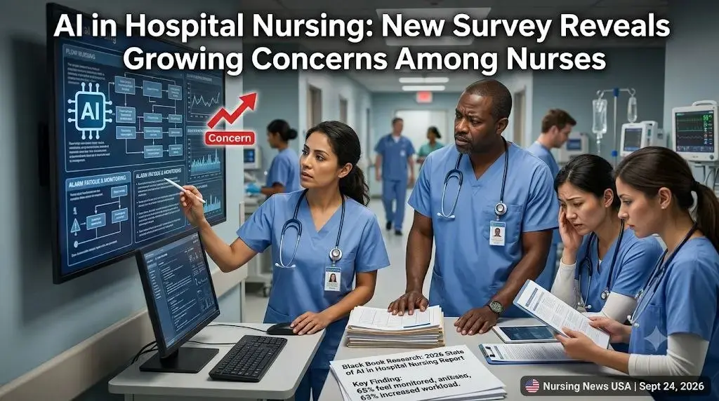 AI in Hospital Nursing Raises Concerns Among U.S. Nurses