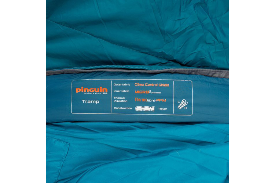Прокат туристичного спальника Pinguin Tramp 185 Petrol (R), Київ