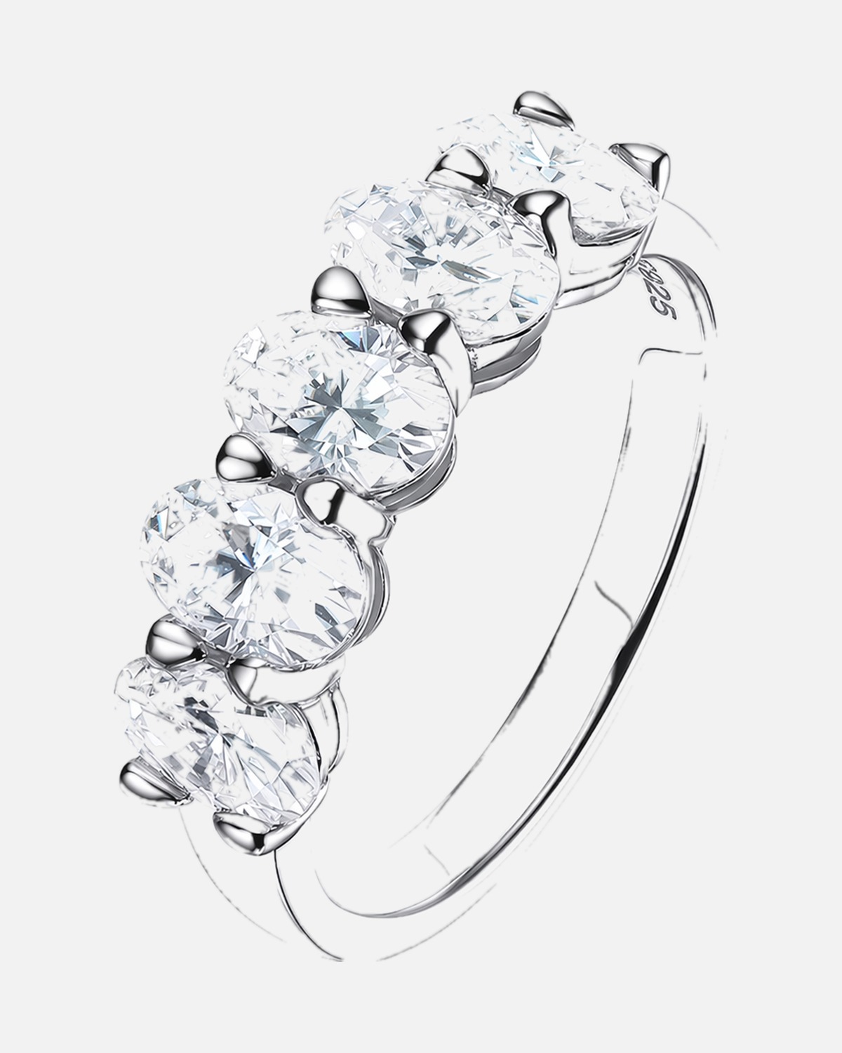 Oval Tennis VVS1 Ring ICED KYIV