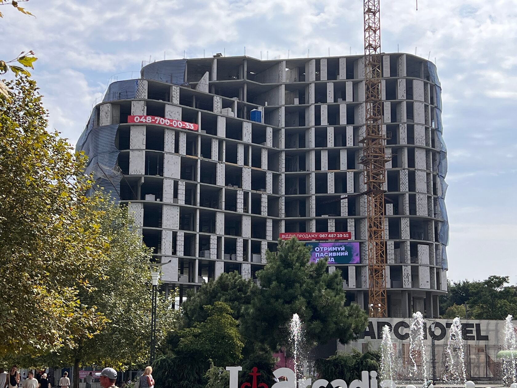 Spatium Hotel — ход строительства 8