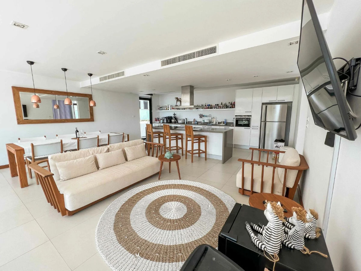 Open-plan living area, Villa Bella Vita