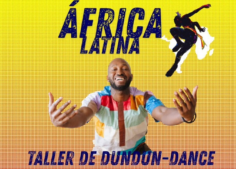 Cartel del festival África Latina Festi Reky con Jusa Ventura