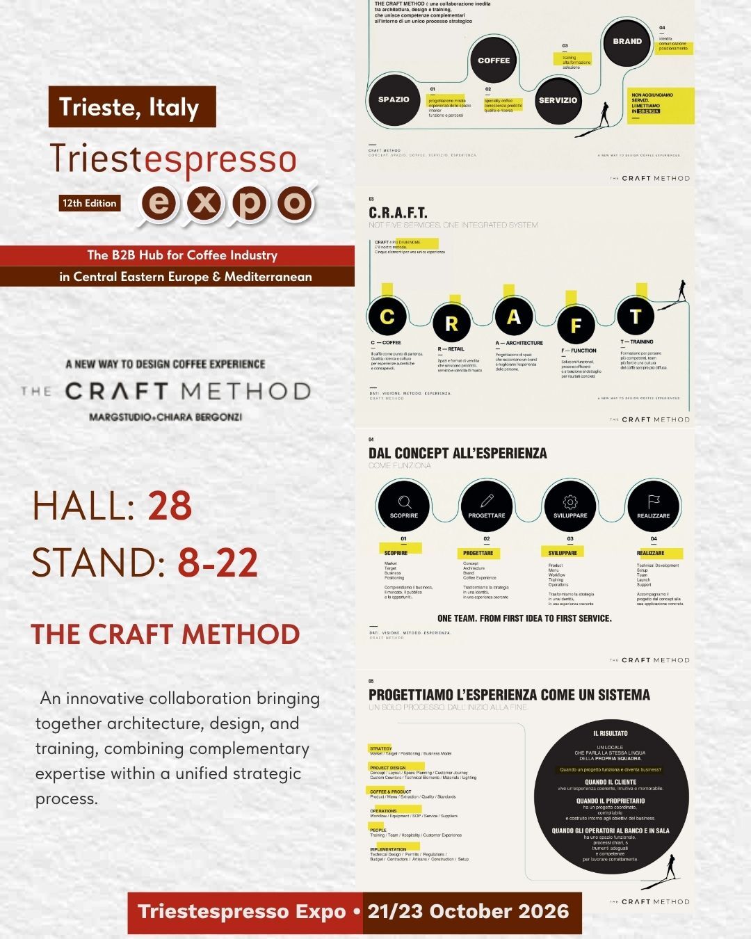 The Craft Method - Stand Triestespresso Expo