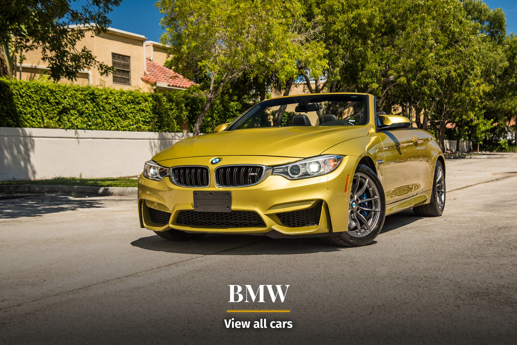 BMW Rental Miami - From $300 Per Day | MHP Exotic Car Rentals