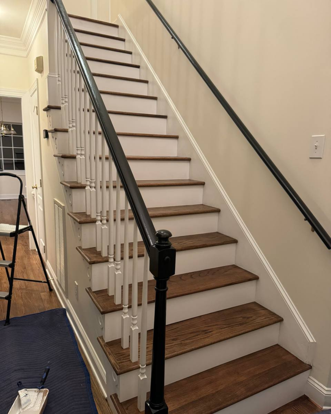 Staircase after