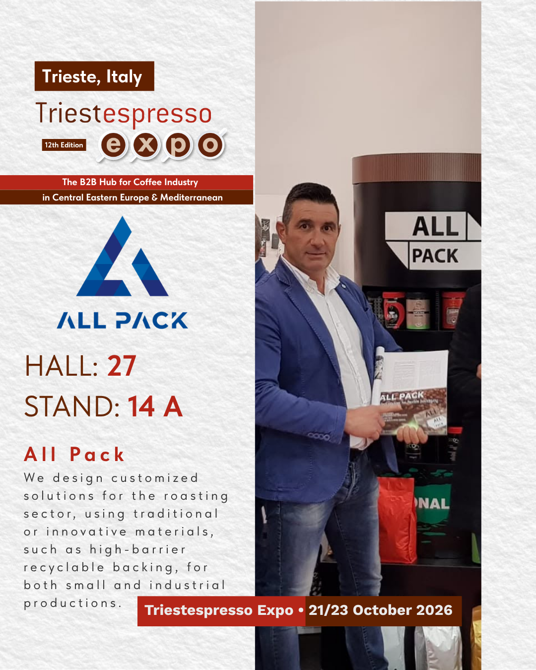 All Pack - Stand Triestespresso Expo