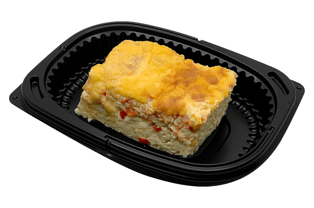 Omelet with vegetables and cheese