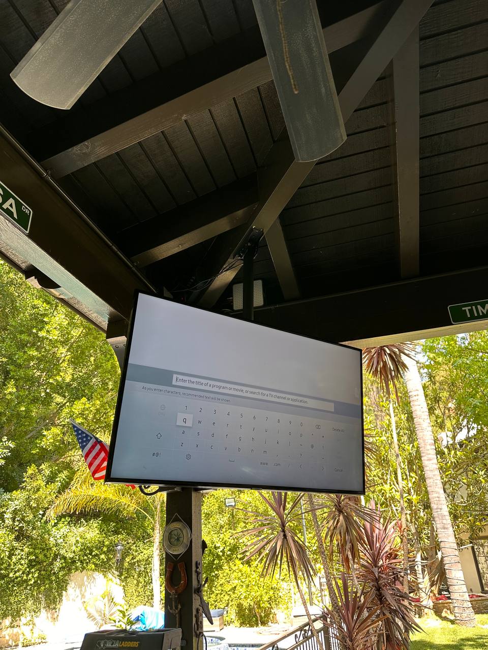 Outdoor TV