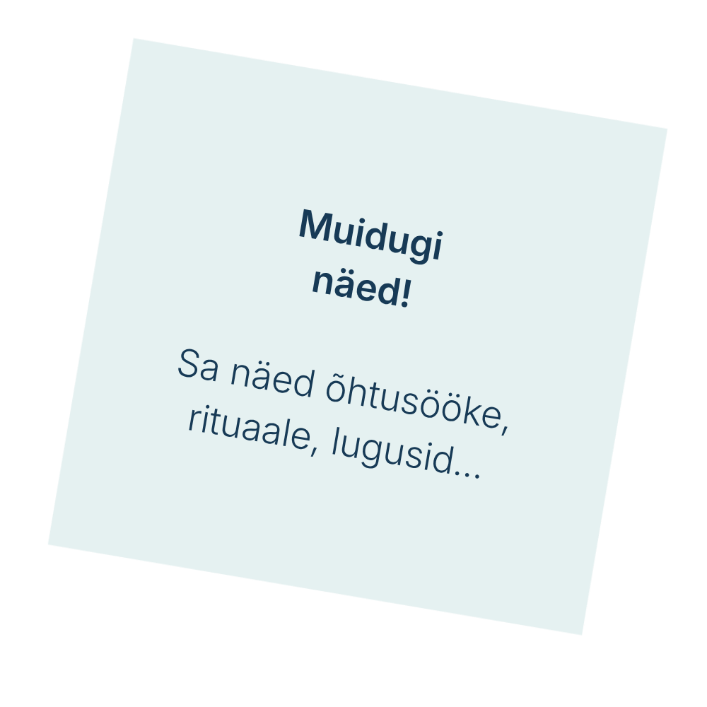 Muidugi näed