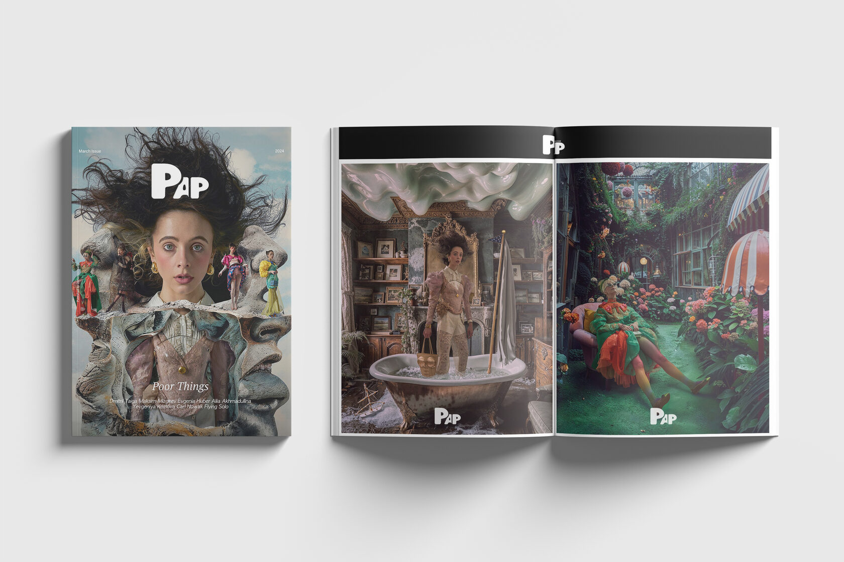 Selected magazine publication featuring work by Evgenia Huber