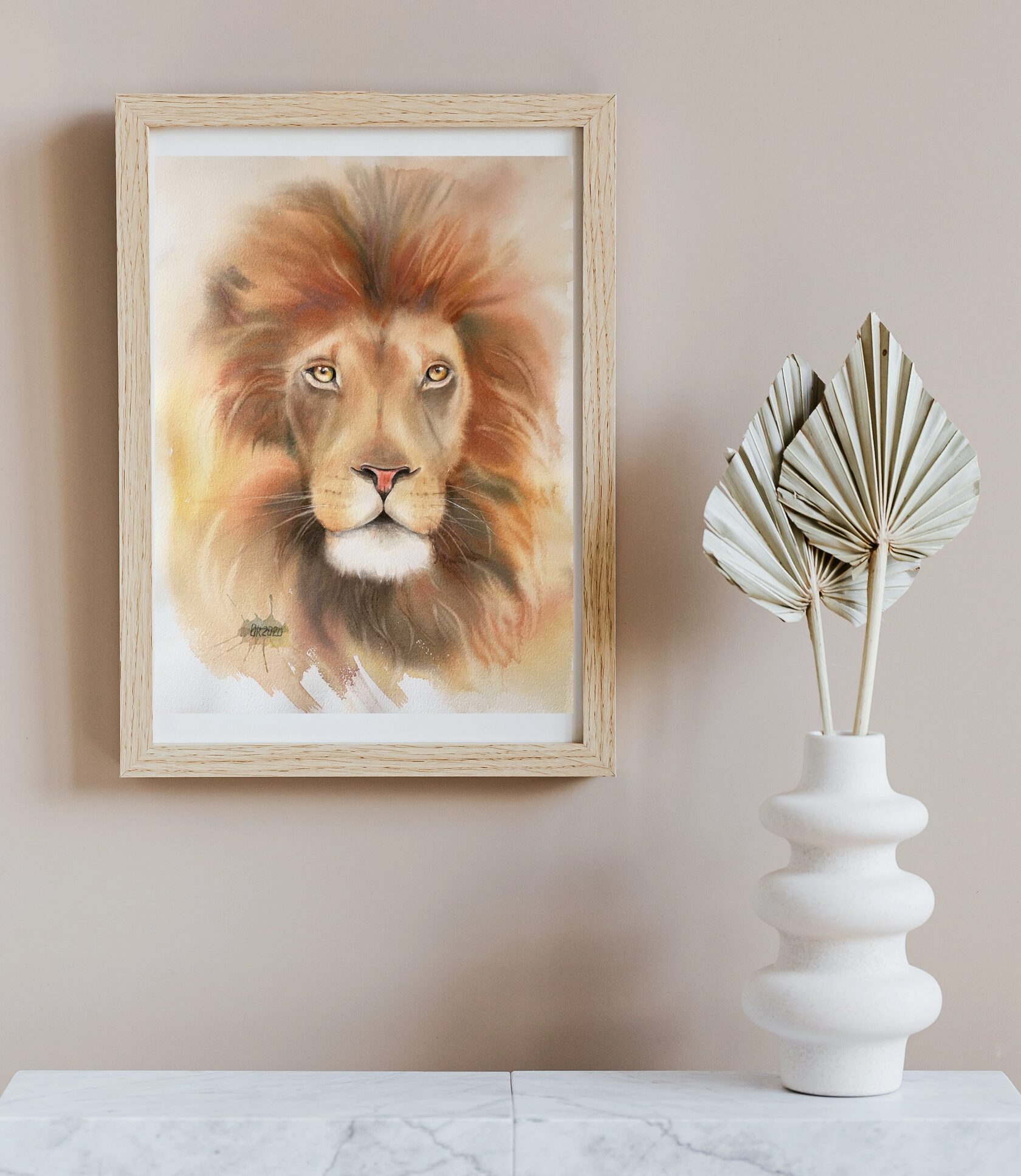 Lion King Painting