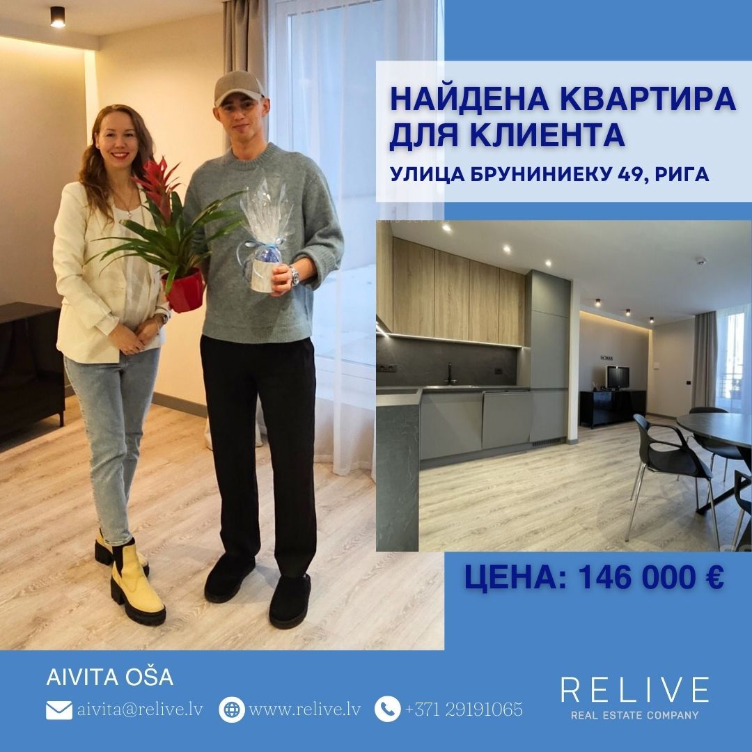 Завершённая сделка RELIVE 17