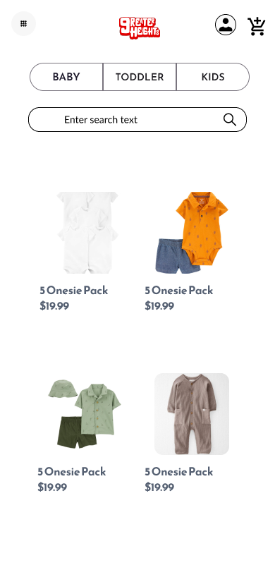 Laptop and iphone mock up of greater heights app