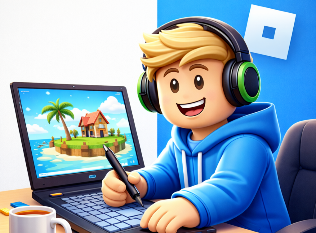 Roblox Studio — spildesign og Lua-programmering