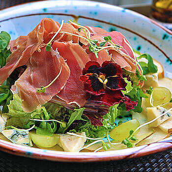 Salad mіx with prosciutto delivery from DEPO Salsa Grill Restaurant Kyiv