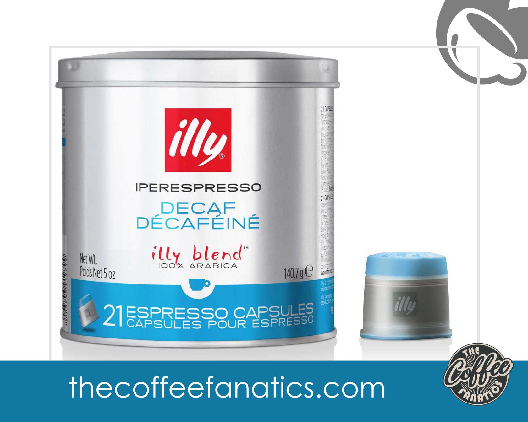 100 Capsule Nespresso illy Compatibili Decaffeinato Dek - illy